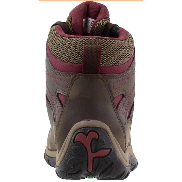 Timberland Hiking Boots Women's Size 9.5 M Norwood Mid Waterproof Dark Brown NEW - Picture 4 of 7